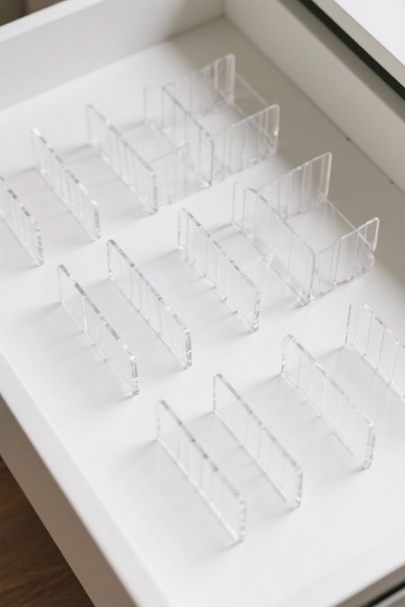 acrylic drawer organizers guide