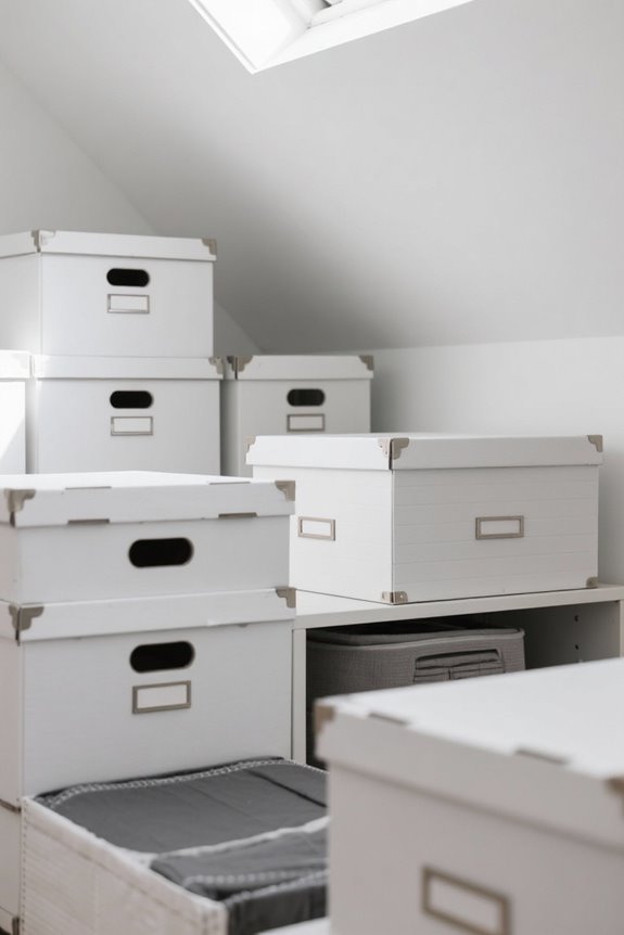 attic storage box considerations