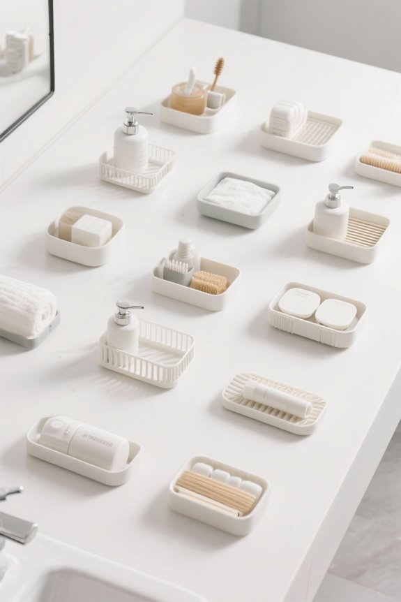 bathroom counter organization ideas