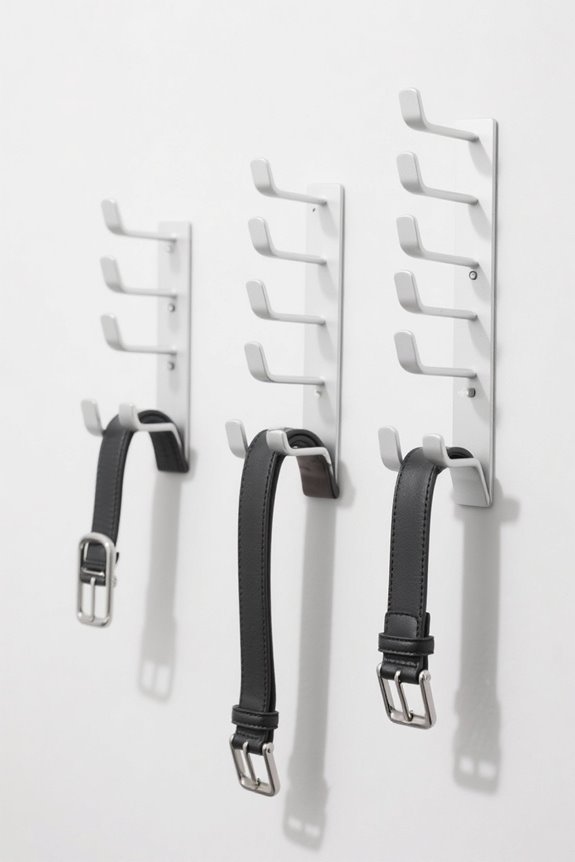 belt hanger racks organization