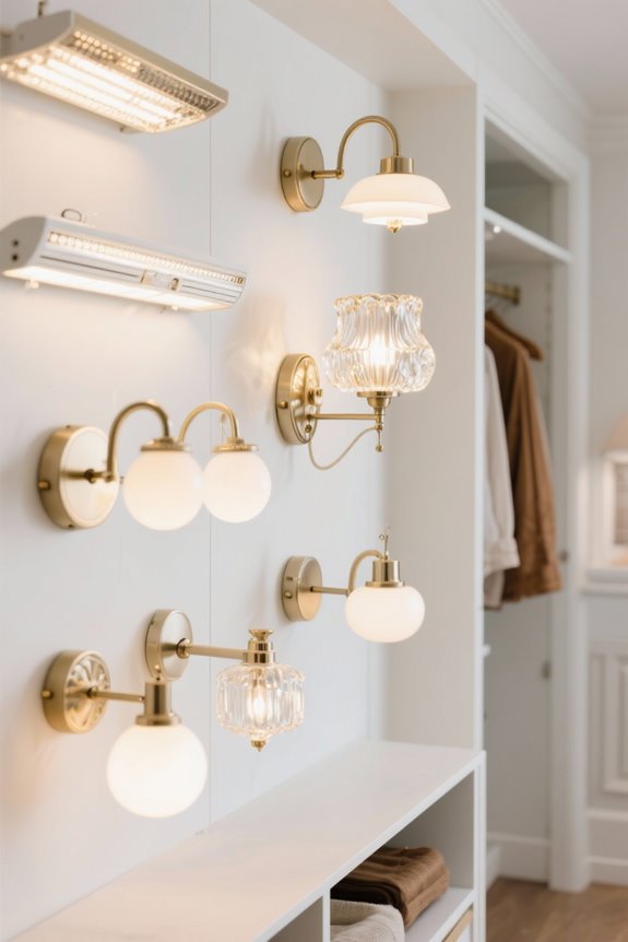 choosing closet lighting wisely