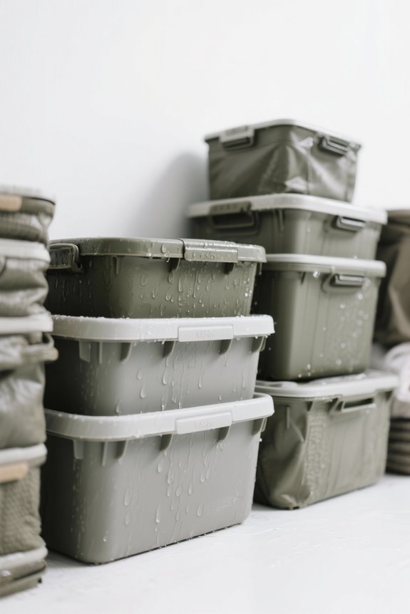 choosing durable waterproof bins