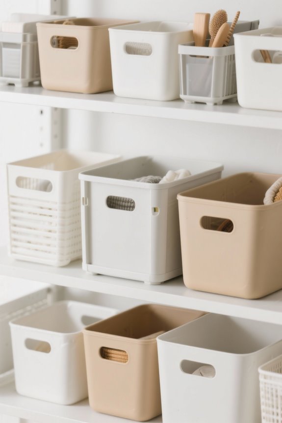 choosing storage bin organizer