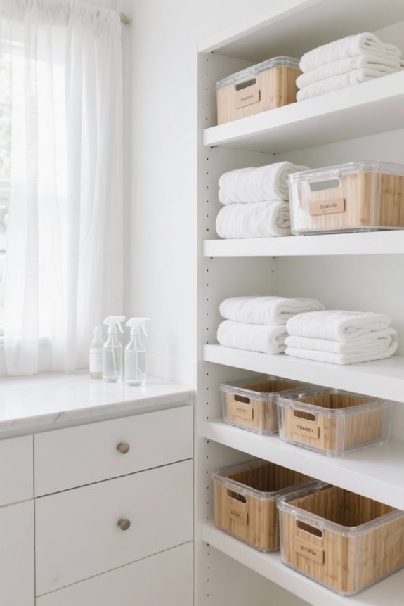 closet and kitchen organization