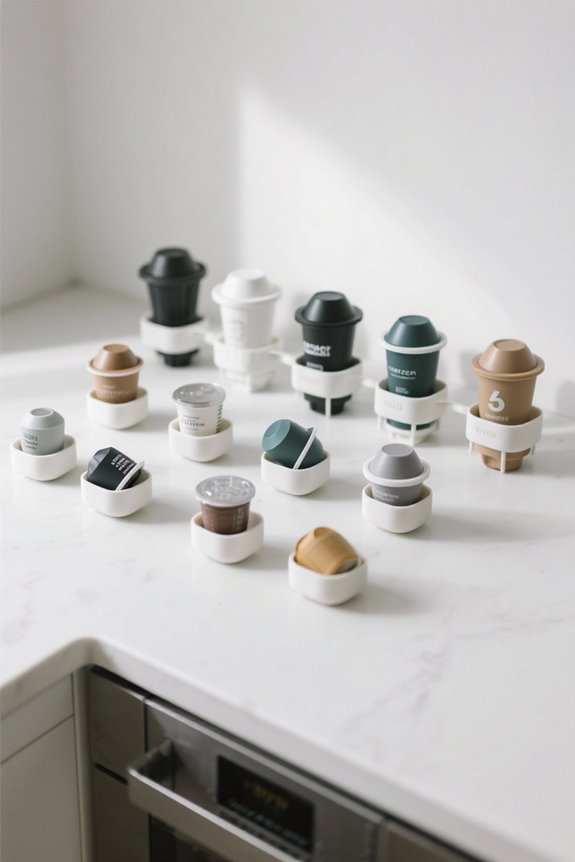 coffee pod organization solutions