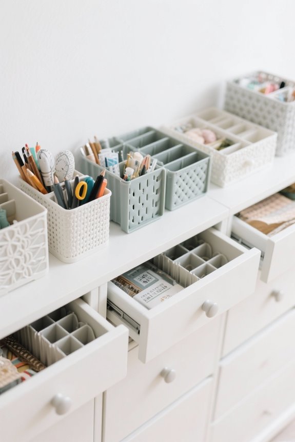 craft drawer organizer selection