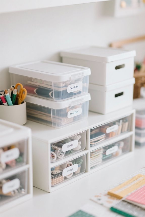 craft storage container considerations