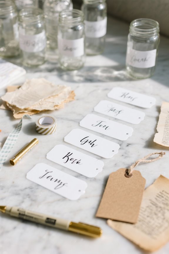 creative label writing techniques