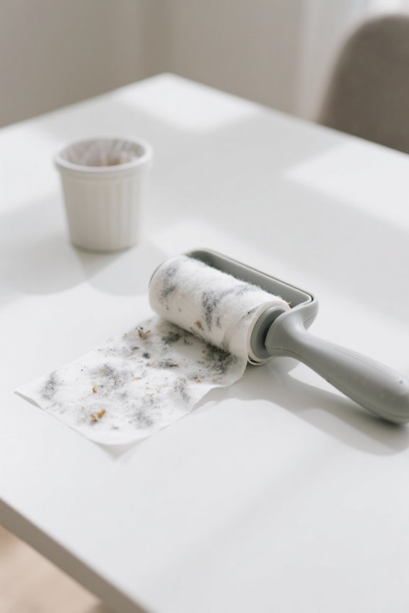 dispose of lint sheets