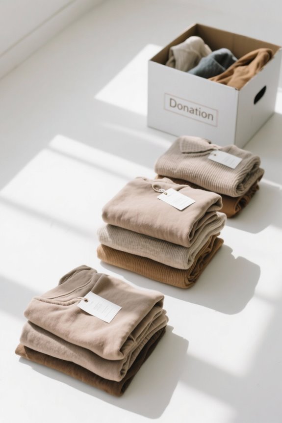 donate or sell clothing