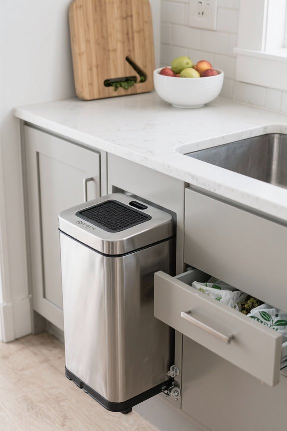 effective kitchen composting features