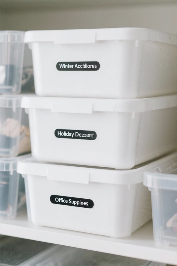effective labeling for organization