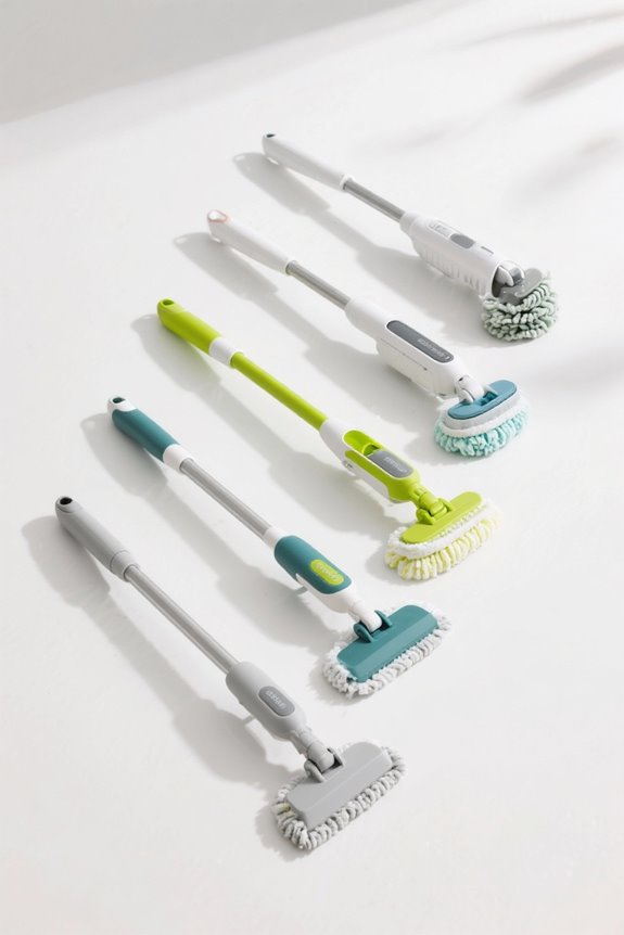 effortless hands free spin mops