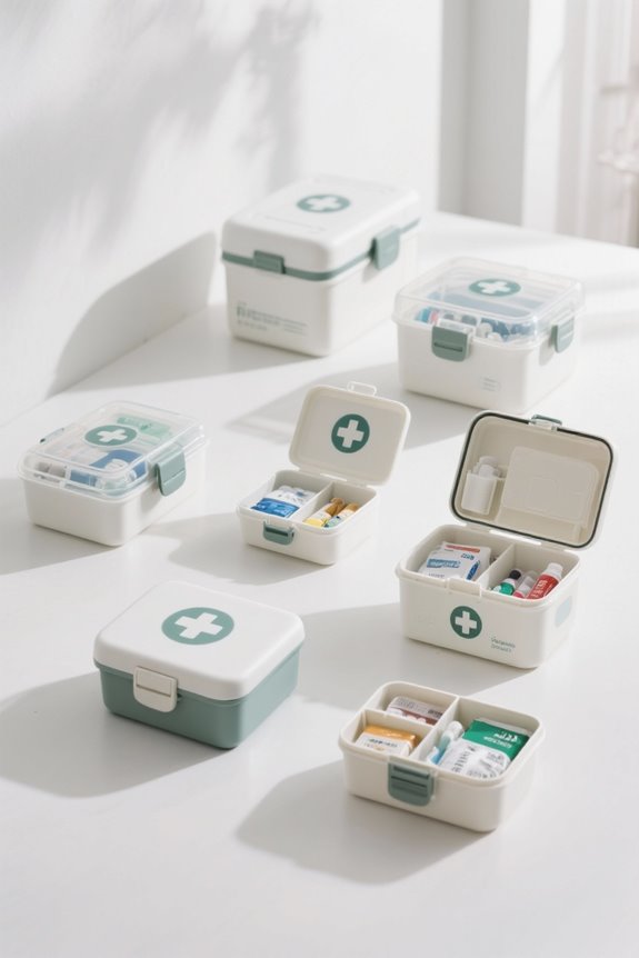first aid box selection factors
