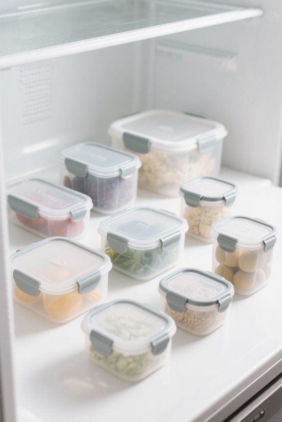 fresh and organized food