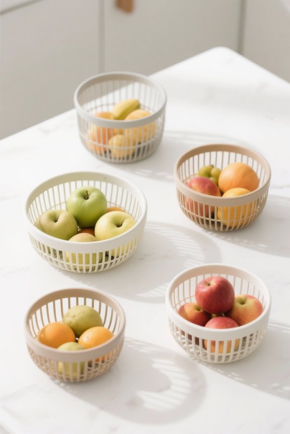 fresh stylish fruit storage