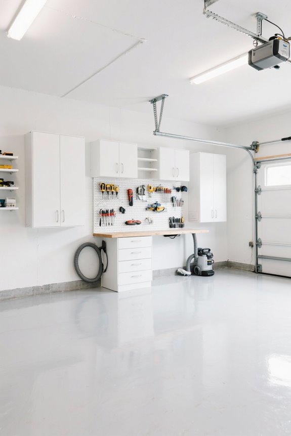 garage layout impacts cleaning efficiency