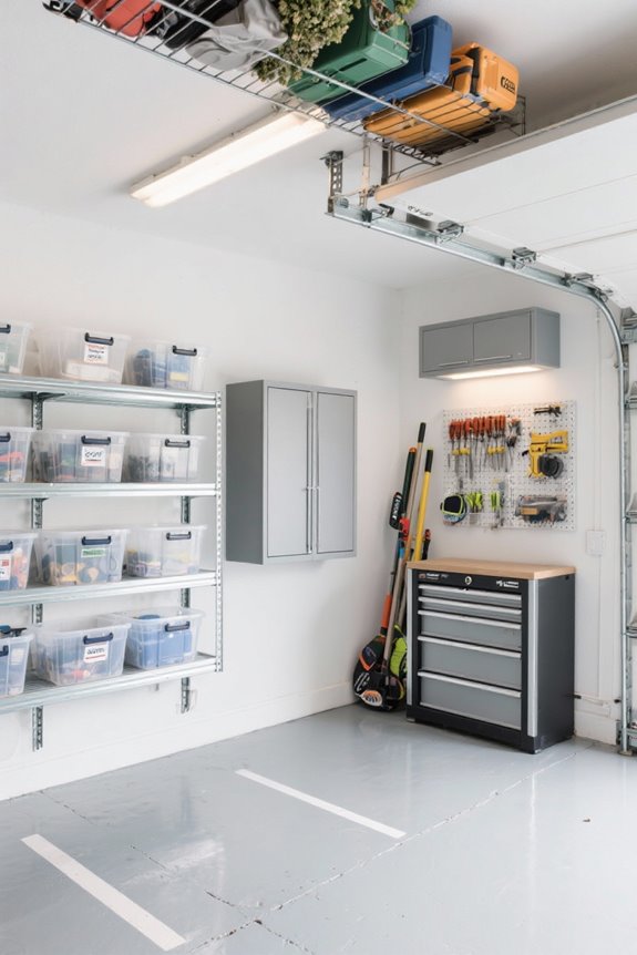 garage organization and optimization