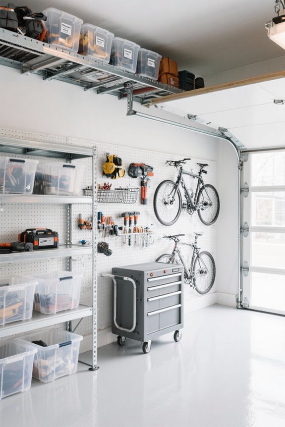 garage organization boosts value