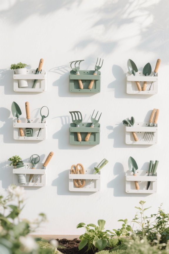 garden tool organization solutions