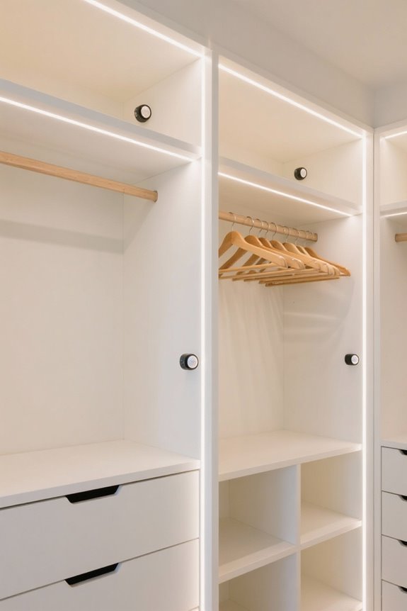 illuminate your closet spaces