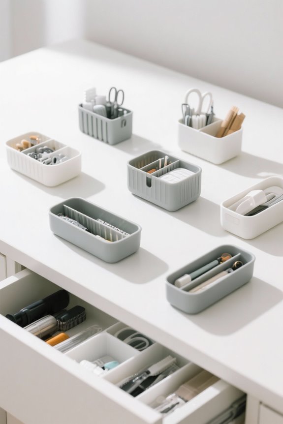 junk drawer organization solutions