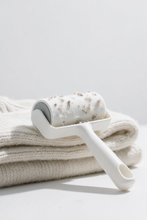 lint rollers and wool