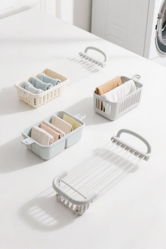 maximize laundry drying space