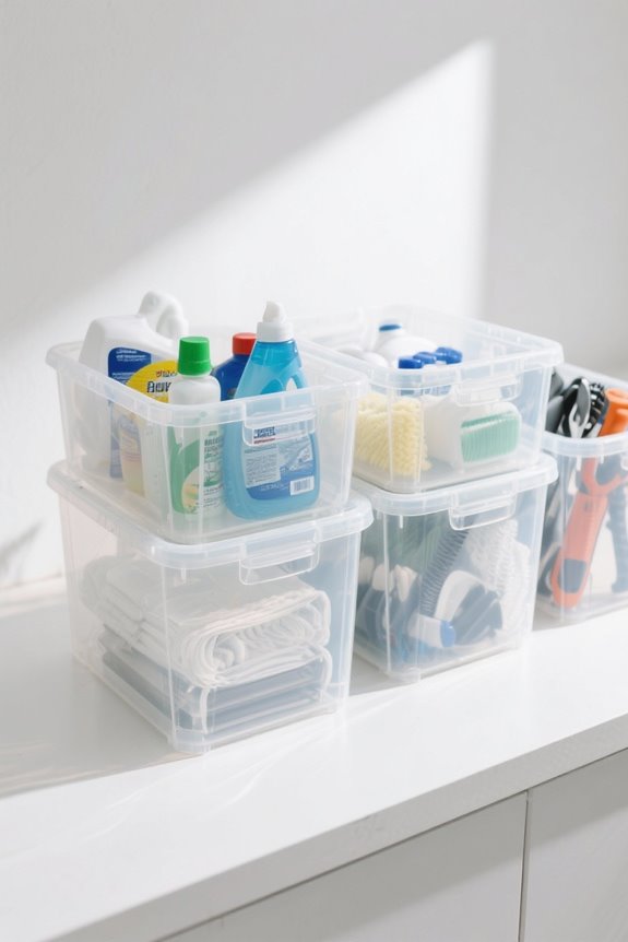 maximize utility room organization
