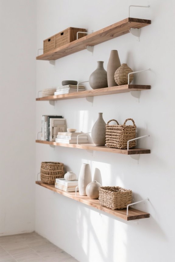 maximize vertical storage elegance