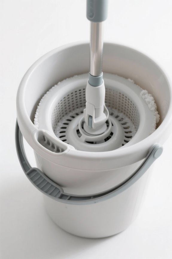 mop design wringer efficiency
