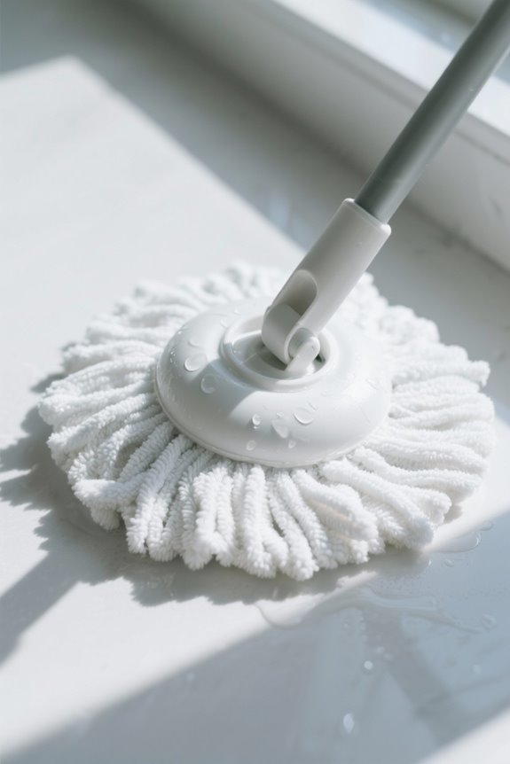 mop maintenance and storage