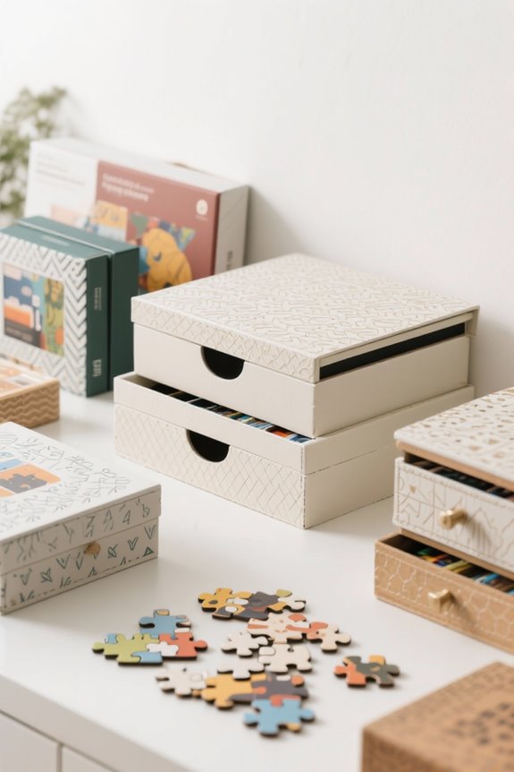 optimal puzzle storage selection