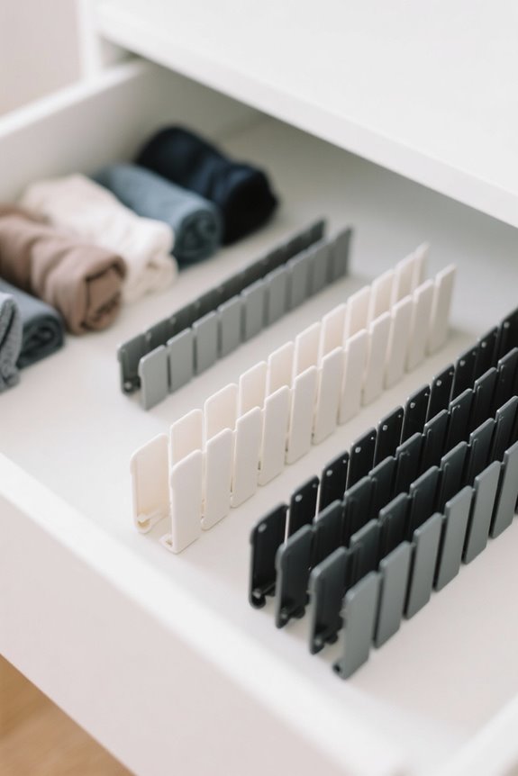organize your drawer space