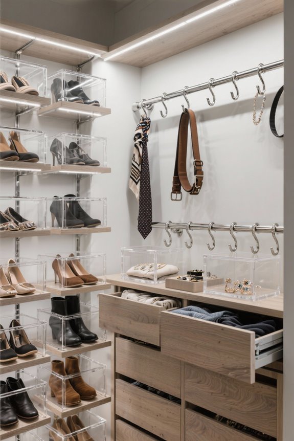 organized shoe storage solutions