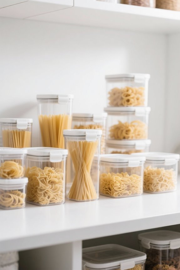 pasta storage container considerations