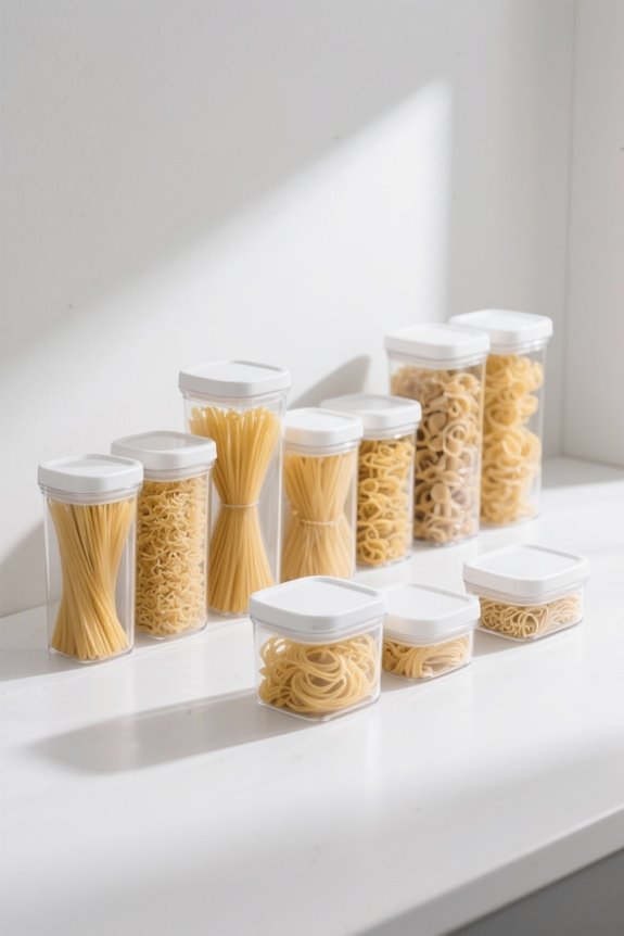 pasta storage containers guide