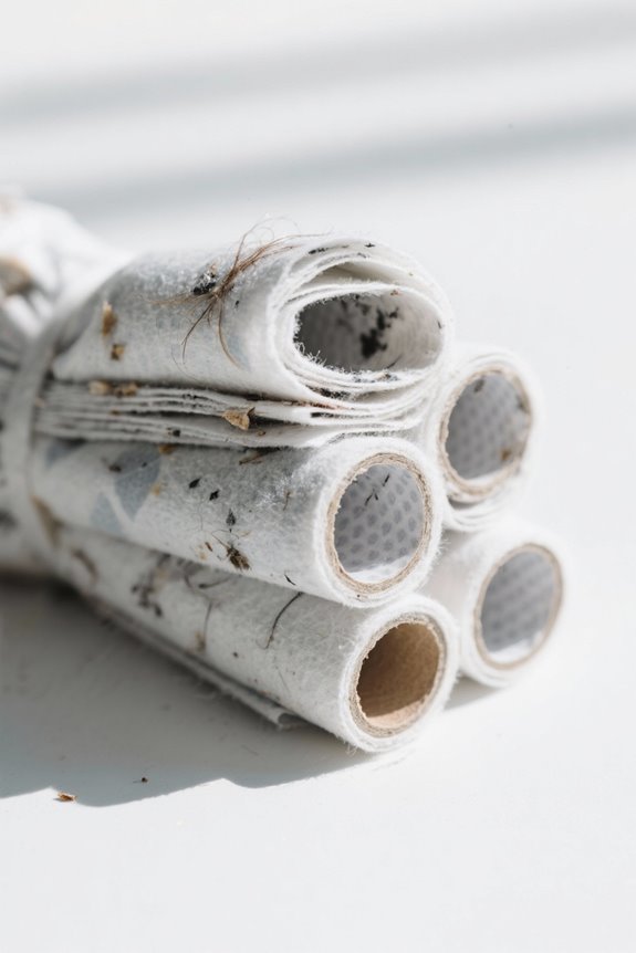 proper lint sheet disposal
