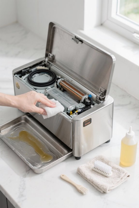 regular lubrication and maintenance