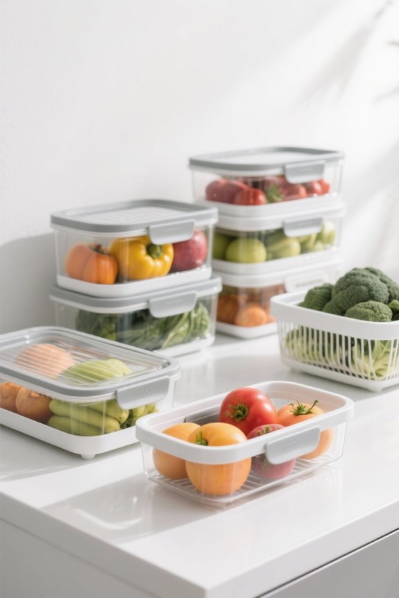 safe spacious ventilated containers