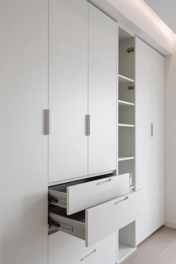 seamless closet design integration