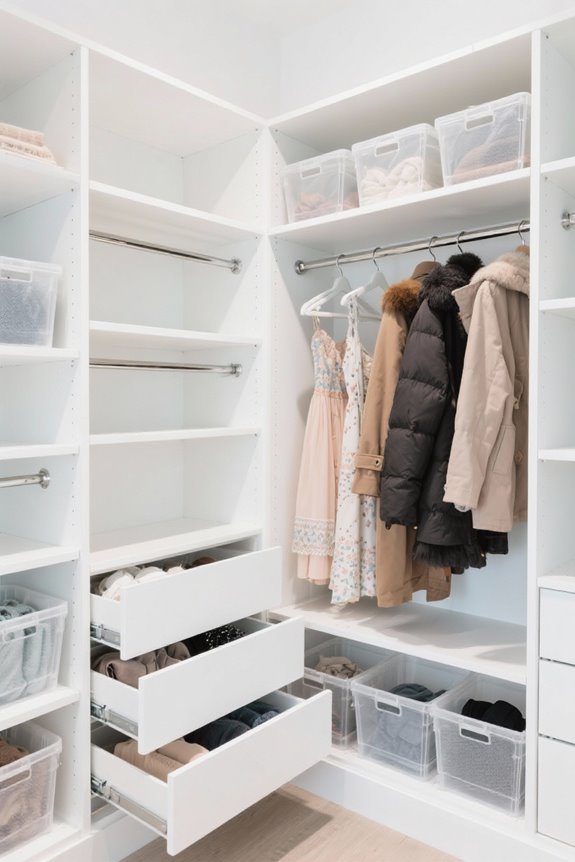 seasonal closet organization benefits