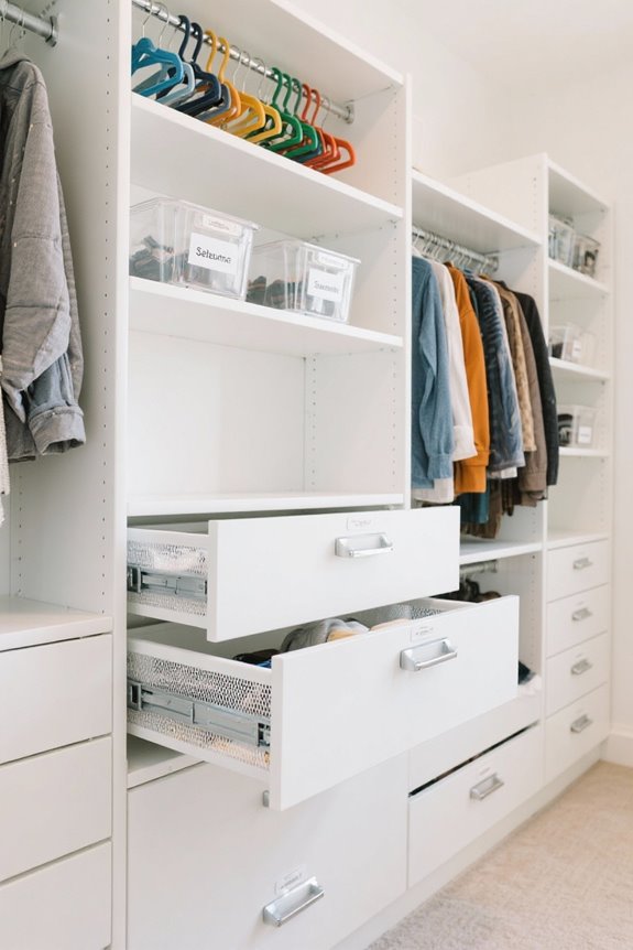 seasonal closet organization strategies