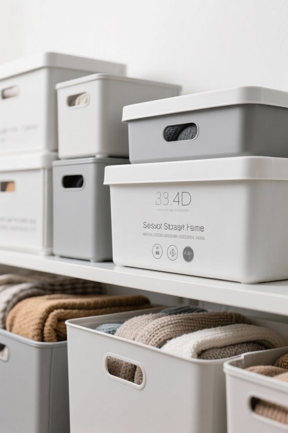 seasonal storage container considerations