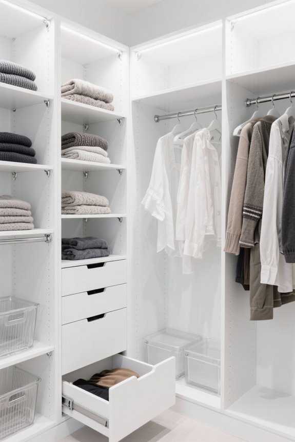 seasonal wardrobe organization flexibility