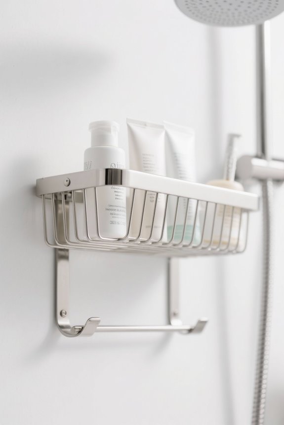 shower caddy size considerations