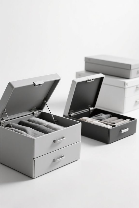 size durability lid mechanism