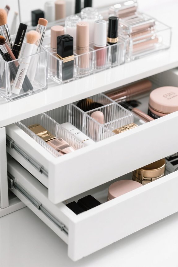 size material features organization
