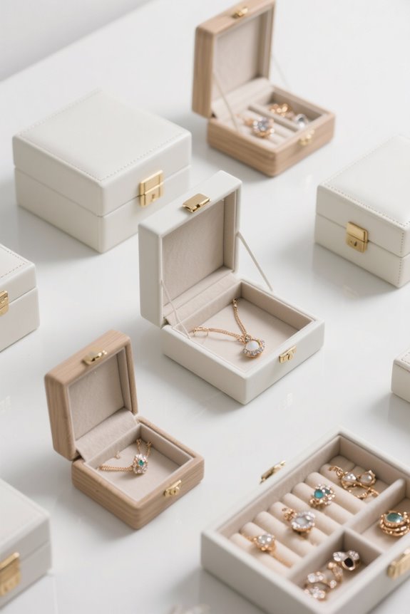size materials organization features