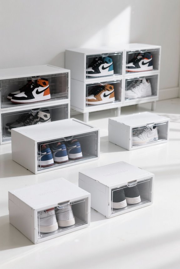 sneaker storage and organization